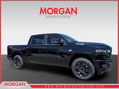 2026 Ram 1500 Big Horn/Lone Star in Black — front three-quarter view