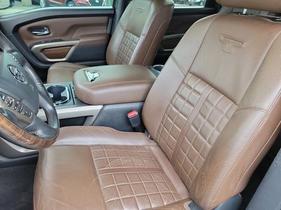 2021 Nissan Titan — interior view