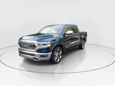 2022 Ram 1500 — rear three-quarter view