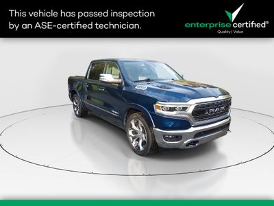 2022 Ram 1500 Limited 4x4 Crew Cab 5'7" Box — front three-quarter view
