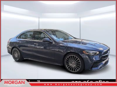 2026 Mercedes-Benz C-Class C 300 in Blue — front three-quarter view