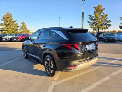 2025 Hyundai Tucson — rear three-quarter view