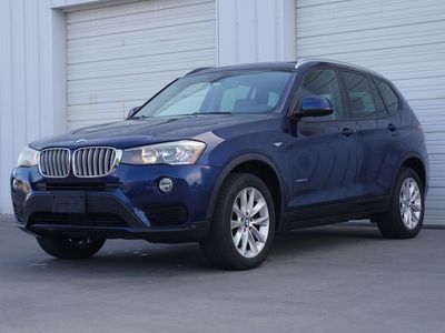 2015 BMW X3 — interior view