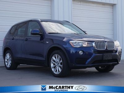 2015 BMW X3 15XD — front three-quarter view