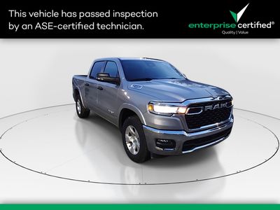 2025 Ram 1500 Big Horn 4x4 Crew Cab 5'7" Box — front three-quarter view