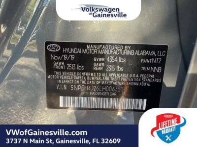 2020 Hyundai Sonata — photo 30 view