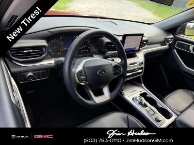 2020 Ford Explorer — interior view