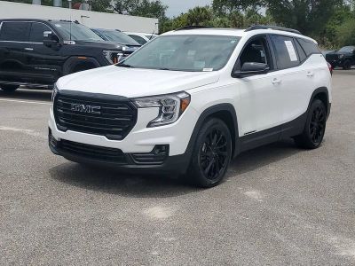 2023 GMC Terrain — rear three-quarter view