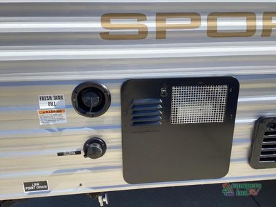 2025 KZ Sportsmen — engine compartment view