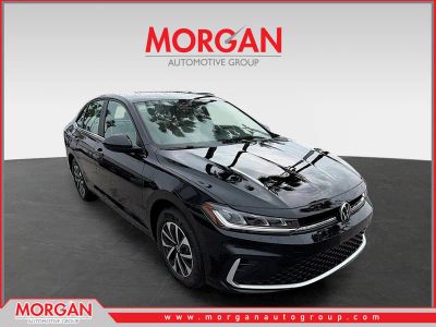 2026 Volkswagen Jetta S in Black — front three-quarter view