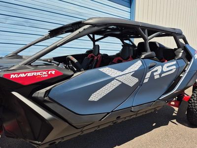 2025 Can-Am Maverick R Max X RS With Smart-Shox Dusty Navy & Legion Red - Photo 9