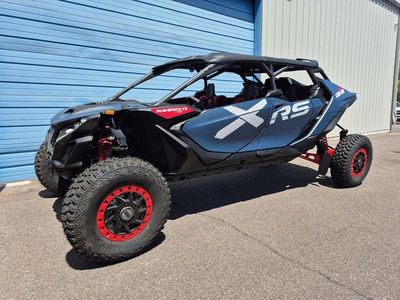 2025 Can-Am Maverick R Max X RS With Smart-Shox Dusty Navy & Legion Red - Photo 3
