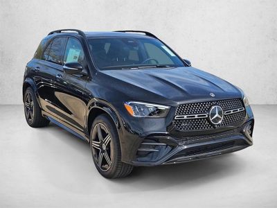 2026 Mercedes-Benz GLE 350 GLE 350 SUV in Black — front three-quarter view