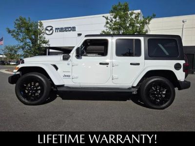 2023 Jeep Wrangler — rear three-quarter view