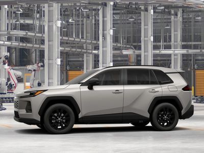 2026 Toyota RAV4 — rear three-quarter view