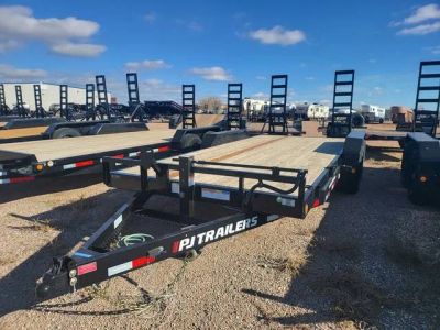 2024 PJ "CC" 18' x 83" EQUIPMENT — front three-quarter view