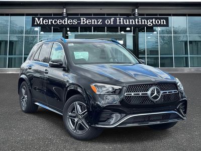2026 Mercedes-Benz GLE 450 in Black — front three-quarter view