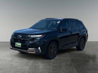 2025 Subaru Forester — rear three-quarter view