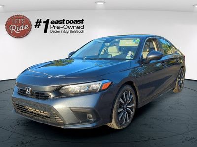 2022 Honda Civic — front three-quarter view