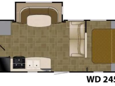 2016 Wilderness 2450FB — side profile view