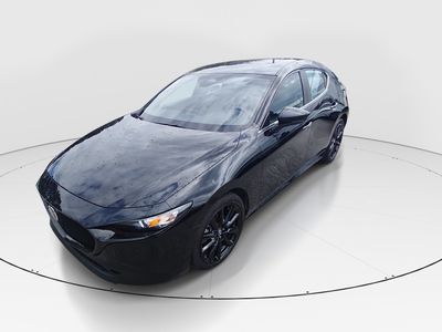 2024 Mazda Mazda3 Hatchback — rear three-quarter view