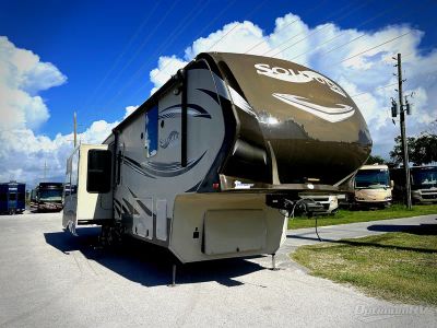 2014 Grand Design Solitude — front three-quarter view