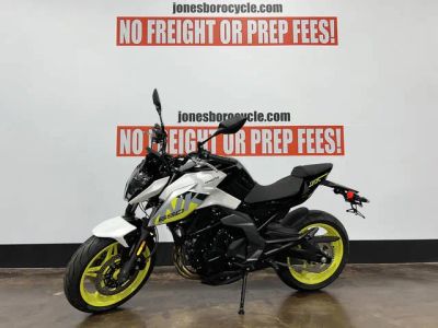 2023 CFMOTO 650NK — front three-quarter view