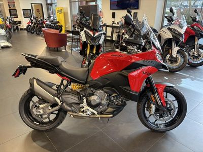 2025 Ducati Multistrada V2 — rear three-quarter view
