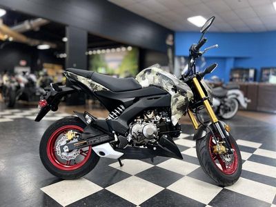 2025 Kawasaki Z125 PRO Cypher Camo Beige - Photo 5