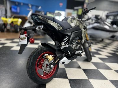 2025 Kawasaki Z125 PRO Cypher Camo Beige - Photo 4