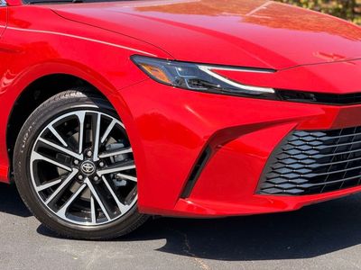 2026 Camry XLE — rear three-quarter view