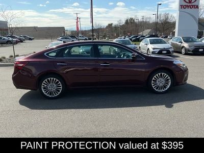 2017 Toyota Avalon Limited — rear three-quarter view