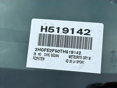 2026 Honda Civic Sedan — photo 24 view