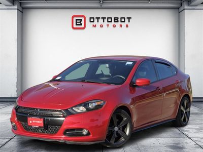 2016 Dodge Dart Limited/GT in Red — front three-quarter view