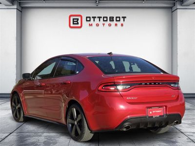 2016 Dodge Dart — rear three-quarter view