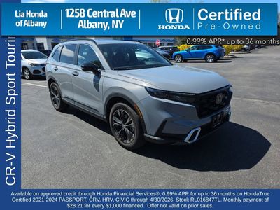 2024 Honda CR-V Hybrid Sport Touring — side profile view