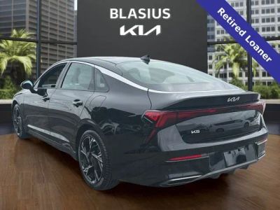 2026 Kia K5 — rear three-quarter view