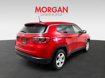2023 Jeep Compass — rear three-quarter view