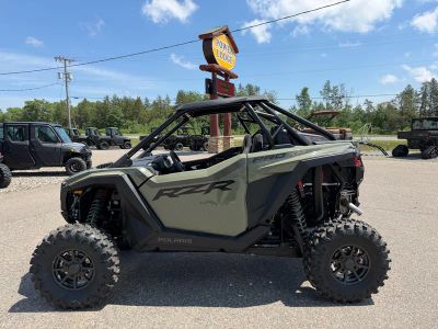 2025 Polaris RZR PRO XP Ultimate Z25XPD92BA in Moss Green — front three-quarter view