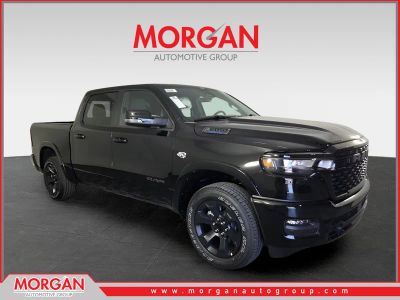 2026 Ram 1500 Big Horn/Lone Star in Black — front three-quarter view