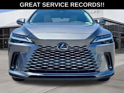 2023 Lexus RX — interior view