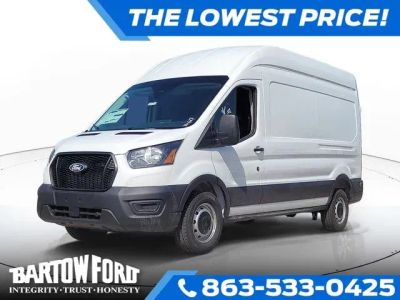 2026 Ford Transit-250 Base in Oxford White — front three-quarter view