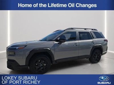 2026 Subaru Outback Limited in River Rock Pearl — front three-quarter view