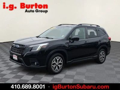 2022 Subaru Forester — rear three-quarter view