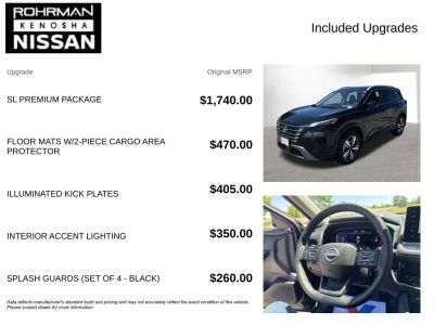 2025 Nissan Rogue — interior view