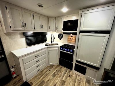 2022 Venture RV SportTrek Touring Edition — engine compartment view