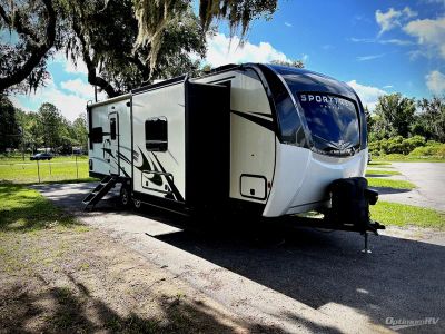 2022 Venture RV SportTrek Touring Edition — front three-quarter view