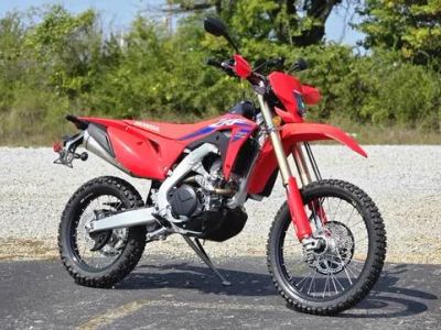 2024 Honda® CRF450RL — front three-quarter view
