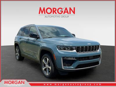 2026 Jeep Grand Cherokee Limited in Blue — front three-quarter view