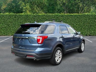 2019 Ford Explorer — rear three-quarter view